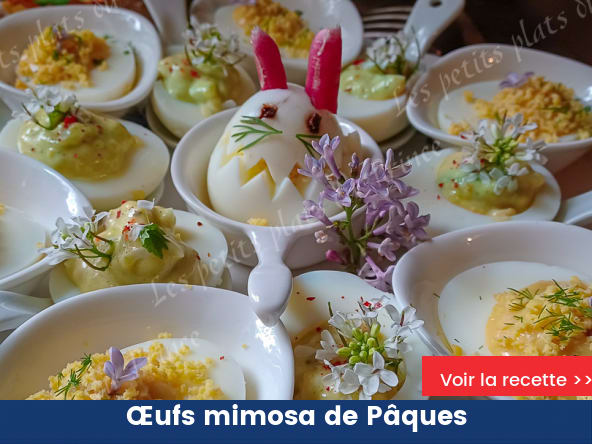 Œufs mimosa de Pâques